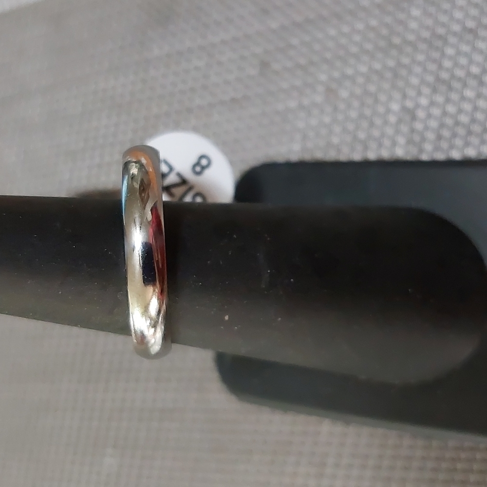 Stainless Steel  Band Shiny, Flat Band Matte Finish - Picture 6 of 6